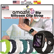 Amazfit Bip Series Clip Strap ,Tali Jam Klip for Amazfit Bip /Bip 3 /Bip 3 Pro /Bip U /Bip U Pro/Bip