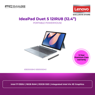 Lenovo Ideapad Duet 5 3 12.4" Laptop I7-1355U |16GB RAM|512GB SSD|Intel Iris XE |W11H|| 3Yrs Wty |83