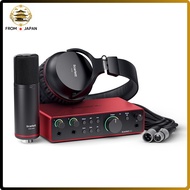 Focusrite Scarlett 2i2/4i4 Gen 4 USB Audio Interface for High-quality Studio Recording and Productio