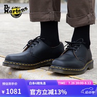 马丁（DR.MARTENS）1461 Nappa女款秋舒适百搭通勤哑光软皮黑色女单鞋 黑色 39