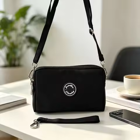 Crossbody phone bag, wallet, large capacity, single shoulder handbag, fashionable crossbody bag