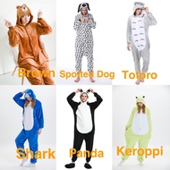 IMPORTED DOGGY CHARACTER ONESIE COSTUME ADULT SIZE COSPLAY DOTTED DOG PAJAMA