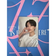 PC Photocard Seventeen 17 Right Here Carat Dear Ver Jeonghan Hoshi Seungkwan Dino
