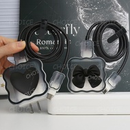 New Style For OPPO 33w/45 Charger Case Cute Cartoon Pink TPU Charger Protector Cover for real me 45w