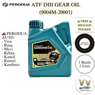 🚗 PERODUA ATF DIII GEAR OIL 1L (9004M-20001) MINYAK GEARBOX PERODUA ATF D3 TRANSMISSION FLUID KANCIL