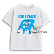 67 STEAL CHILDREN'S TOP T-SHIRT BRAINROTa 67 STEAL CHILDREN'S T-SHIRT BRAINROTa