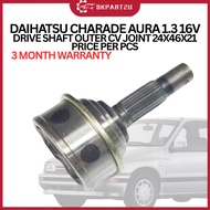 DAIHATSU CHARADE AURA 1.3 16V  DRIVE SHAFT OUTER CV JOINT 24X46X21 PRICE PER PCS