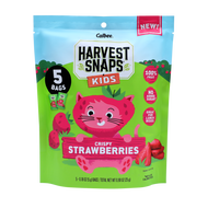 Calbee Harvest Snaps Kids Snack, Crispy Strawberries (5g x 5s)