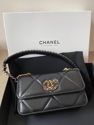 Chanel 19 woc mini手機包