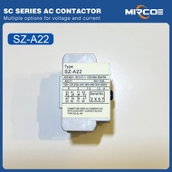 11A กับ65A ไฟฟ้า AC คอนแทคเตอร์แม่เหล็ก SC-0 SC-03 SC-05 SC-5-1 SC-N1 SC-N2 SC-N3 SC-N2S 220V-240V
