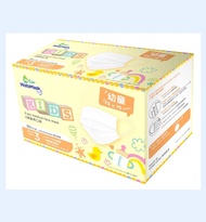 全新2盒60個$40 屈臣氏 WatsMask 幼童三層口罩  ASTM Level 3 (125 X 75mm) 30個獨立包裝  3-Ply Hygienic Face Mask, 30S Ind