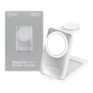 【Samsung 三星】原廠 ITFIT 三合一磁吸無線充電座 - 內附 60W USB-C 快充線 (ITPW32)