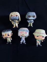 二手 冇盒 正版 絕版 Call of duty COD Funko Pop 決勝時刻 使命召喚 吉利服 草人 狙擊手 Captain Ghost Riley Woods