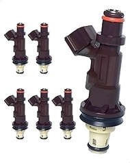 6-Count Fuel Injector Compatible with Toyota 4Runner 1999-2002, Tacoma 1999-2004, Tundra 2000-2004 -