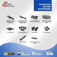 IR11520P Close Rack 20U INDORACK Depth 1150mm Perforated Rak Server