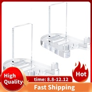 Plate Stands for Display(2-Pack), Adjustable Acrylic Stand for Photo Frames, Artwork-Clear Stable Ho