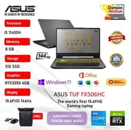 [BISA FAKTUR PAJAK] Laptop Asus TUF Gaming FX506HC -RTX 3050- i5