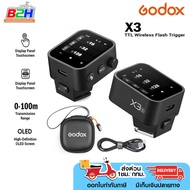 Godox Trigger X3 Touch Screen TTL Wireless Flash Trigger 2.4GHz รับประกัน 3 ปี