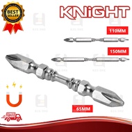 KNIGHT TS2 PH2 TORSION SLEEVE MAGNETIC SCREWDRIVER BIT MATA SKRU DRILL 65MM 110MM 150MM