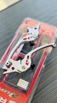 RCB S3 ALLOY BRAKE LEVER SET NMAX V1 V2 ( SILVER ).