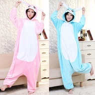 Adult Kigurumi Rabbit Onesie - Warm Winter Flannel Sleepwear