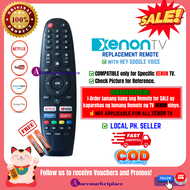 XENON Android TV Remote Replacement Remote for LE-409ATF LE-50100UGT LE-55100UGT with HEY GOOGLE Voi