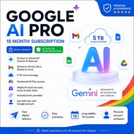 GOOGLE AI PRO 18 BULAN | GEMINI AI 18 BULAN | FLOW AI 18 BULAN