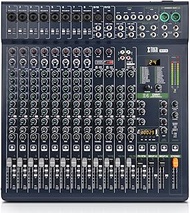 XTUGA BX16 16 Channel Professional Stereo Audio Mixer with Effects for Stage 24 DSP Group set with Mute Bluetooth USB