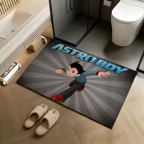 Floor Mat Diatomite Bath Mat, Quick-Drying Non-Slip Absorbent Mat, Washable Home Floor Ma A-Astro Bo
