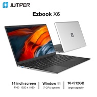 1 Year Warranty  | Jumper EZbook X6 New 14 inch Laptop Computer| 16GB RAM 512GB SSD | Intel® i7 Dual Core Window 11 Home Office Install