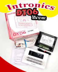 INTRONICS DT06 (12VDC) เทอร์โมดิจิตอล เทอร์โมสตัท ชุดควบคุมเครื่องปรับอากาศ เหมาะสำหรับรถตู้ ใช้ไฟ 1