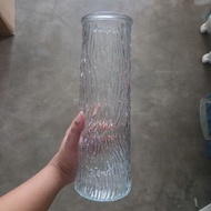 Triangular Vase TALL Glass Vase/ Aesthetic Vase/ Aesthetic Vase/ Glass Vase/ Flower Vase/ Nordic Vas