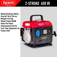 REAIM Portable Gasoline Generator Set 3000W High-power 220V All Copper Single-Phase Generator Househ