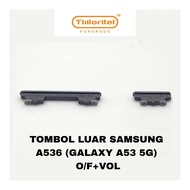 TOMBOL SAMSUNG A536 OUTER BUTTON (GALAXY A53 5G) O/F+VOL BLACK/BLUE/WHITE