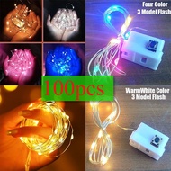 100 PCS Fairy light 1M 2M 3M String light Led Christmas Lights Party Decor
