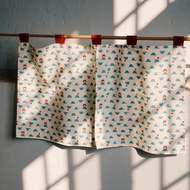 日系短門簾 / 富士山 三色