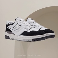 Kazima|New Balance 550 White Black Panda NB Retro Basketball Shoes Cream Sole Suede BB550NCA