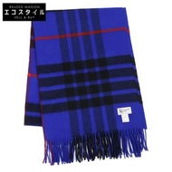 Johnstons [成色極佳/日本限定顏色] 羊絨格紋流蘇