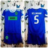 BOYS BILLINGHAM SUIT | Bellyham boys jersey | Children's Football Suit Printing Children's Football 