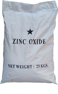 25 Kgs ซิ้งค์ออกไซด์ / Zinc Oxide /แร่สังกะสี