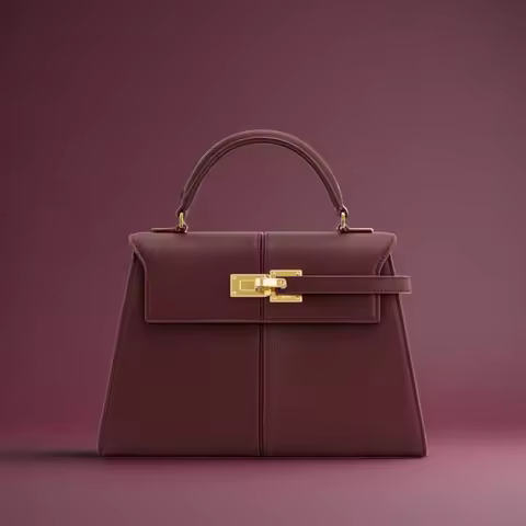 JW PEI Women's Handbag Elise Designer Fashion 2025 New Burgundy Handbag Large Square Crossbody Bag H