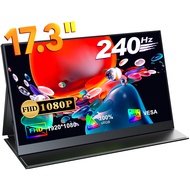 【ส่งจากไทย 】UPERFECT UGame K5 - 240Hz Gaming Monitor 17.3" PC Monitor For PS5 1080P mobile monitor External Display for Laptop PC phone PS3/4/5 Switch Xbox