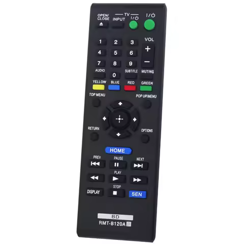 X12A RMT-B120A Replace Remote Control for Sony 3D Blu-Ray Disc DVD Player BDP-S5100 BDP-S1100 BDP-S3