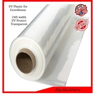 NANOTECH ANTIFUNGUS UV PLASTIC FOR GREENHOUSE / PLASTIK UV RUMAH PEINDUNG HUJAN / RUMAH SEMAIAN