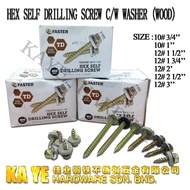 Hex Washer Head Self Drilling Tapping Screw (WOOD)