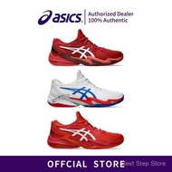 98ZQ [ASICS]FF3 Novak Red White Men Wear Resistant Low Cut Professional Tennis Shoes