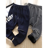 [Clearing Stock] Thickened One-Piece Fleece~Autumn Winter Boys Warm Sweatpants Middle Big Kids Fleec