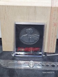 全新  電影 紀念幣 銀幣 SHIN KAMEN RIDER 拉打 2號 新•幪面超人  新•假面騎士   東映  シン•仮面ライダー   正版  期間限定 直徑尺寸：6cm  ， $180包郵局平郵