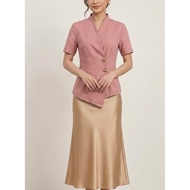 LUNA Top Asymmetrical Top Wanita