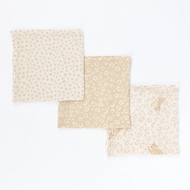 Tutti Bambini Muslin Squares 3pk ผ้าห่อตัวเด็ก 100% Cotton เนื้อนุ่มพิเศษ ระบายอากาศดี